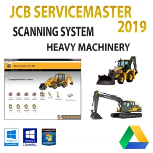 jcb servicemaster 4 2019 sistema de escaneo maquinaria pesada descarga instantánea