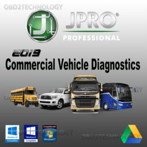 Noregon Jpro 2019 V1v2 logiciel de diagnostic pour camions interface nexiq multi-marques