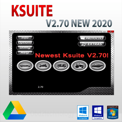 ksuite v2.70 nouveau logiciel 2020 pour kess original pour la programmation automobile téléchargement immédiat