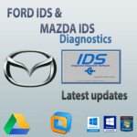 Ford Ids v127.01 2022/Mazda Ids v122.01 2021 Softwares de diagnóstico para programación vcm2 vcx nano