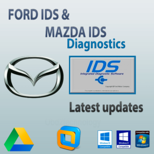 Ford IDS v127.01 2022 y Mazda IDS v123.01 2021 Software de diagnósticoPara vcm2 VCX nano diagnóstico / programación descarga instantánea
