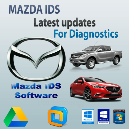 mazda ids software v123.01 2021 for vcm2 latest version on vmware instant download