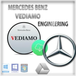 mercedes benz vediamo oficial 2019 5.1.1 diagnose-engineering software instant download