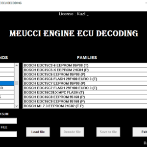 immo off software meucci engine ecu decoding v3.1 2018 versión descarga instantánea