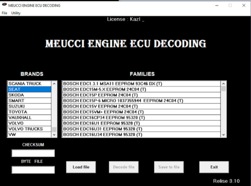 immo off software meucci engine ecu decoding v3.1 2018 versión descarga instantánea