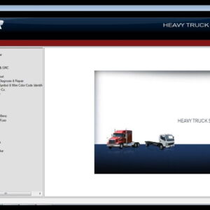 Motor Heavy Truck Service V13 Service Software para Mantenimiento de Reparación de Taller de Camiones Muchas Marcas