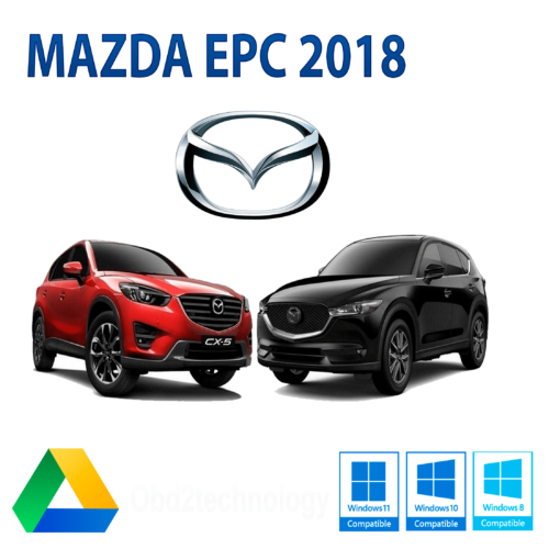 new mazda epc v2 2018 parts catalogue/workshop catalogue for windows instant download