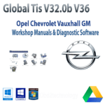 Opel Vauxhall Global Tis V32.0b V36 software de diagnóstico / taller para Opel Chevrolet Vauxhall GM