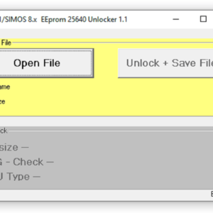 Simos PCR 2.1 Unlocker DPF, EGR off desbloquea el software ECU para Windows Descarga instantánea