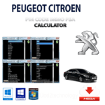 Immo Pin Code Calculator v1.3.9.0 2017 Peugeot Citroen Vag Opel fiat immo off