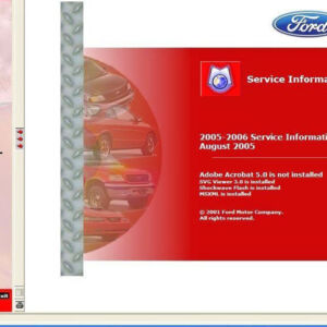 Ford USA Technical Services 1985 2008 Information Diagnostics Réparation Maintenance