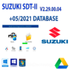 suzuki cars/pick ups diagnose software v2.29.00.04+05/2021 datenbank sofortiger download