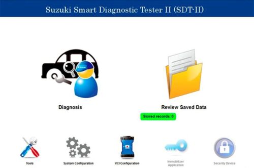 suzuki cars/pick ups diagnostic software v2.29.00.04+05/2021 database