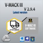 V-MACK III V 2.9.4 SERVICE DIAGNOSTIC LATEST VER VMACK 3 TRUCKS USB LINK SCANNER