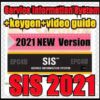 Cat SIS Service Information System 2021 EPC Repair Software with activation and Install GUIDE