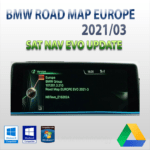 BMW STRASSENKARTE NAV UPDATE EUROPA EVO 2021-3 KARTENLINK (SEPTEMBER 2021)