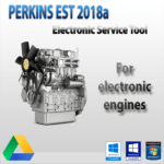 Perkins EST 2018a Elektronische Service-Tool-Diagnose-Software Alle Funktionen voll