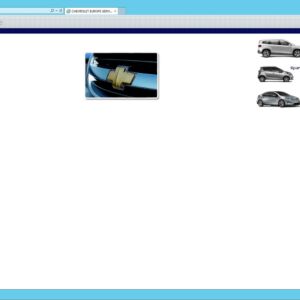 Chevrolet Europe GlobalTIS 2011 logiciel de diagnostic/service pour chevrolet