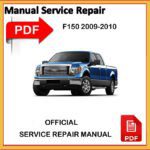Ford F150 2009/2010 F-150 Manual de Taller de Reparación/Servicio pdf inglés