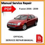 Ford Fusion 2006-2009 Manual de reparación de servicio pdf oficial español
