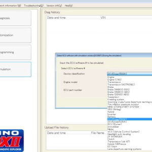 Descarga instantánea del software de diagnóstico Hino Diagnostic Explorer DX2 v1.1.21.3 para camiones Hino