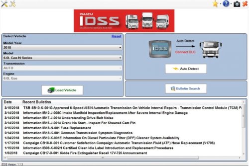 isuzu idss ii 09/2019 usa/canada diagnostic service j2534 for trucks