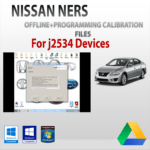 Nissan NERS Offline+Programmierung Kalibrierungsdateien J2534 Diagnose-Software
