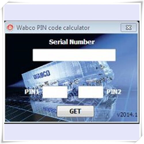 hot sell for wabco pin code calculator pin1 pin2 activator keygen