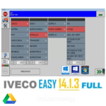 IVECO EASY 14.1.3 FULL DIAGNOSTIC SOFTWARE mit ALLEN FUNKTIONEN AKTIV