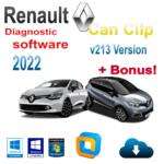 Renault/Dacia Can Clip V213 2022/02 Virtual Machine español