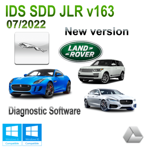 JLR IDS SDD V162 Jaguar/Land Rover Diagnostic Software 2021/12, mises à jour en ligne Téléchargement instantané