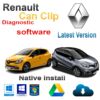 ren ren renault can clip native installation d'un logiciel de diagnostic