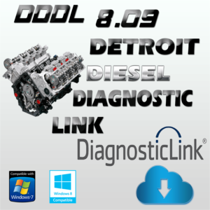 detroit diesel diagnostic link dddl 8.09 + dépannage avec v6.5 wbackdoor