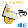 Renault CAN Clip V216 05/2022 für Renault/Dacia Diagnosesoftware
