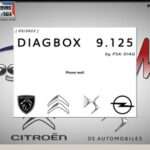 Psa DiagBox 2022 v9.125/v9.128 for Lexia 3 Citroen Peugeot Opel on VMWARE Unlimited license