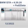 BMW ISTA+ 4.39.20 12/2022 + PSDZdata Standalone-Version Vollaktivierung