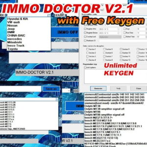 2023 Immo Doctor V2 1 mit unbegrenztem Keygen Multibrand Immo aus DPF EGR DTC Entferner.jpg