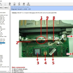 Módulos de ECU Ayudante de reparación de libros electrónicos Software de reparación de ECU ECUS Pinout Immo ubicación multímetros transistor eeprom 2.jpg