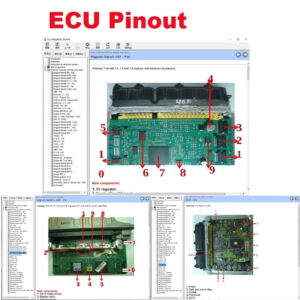 ECU-Modul-Reparaturhelfer E-Book-Software: Schaltkreise lokalisieren, IMMO,EEPROM.Transistoren prüfen,PAL dekodieren
