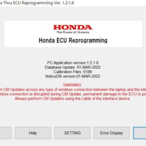 Honda HDS/I HDS 1.006.059 Diagnosesystem 03/2022 ab 1992