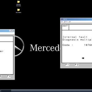 mercedes hhtwin xdos diagnostic tool v2.1 on virtual machine