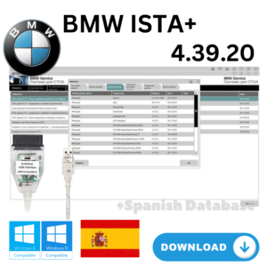 bmw ista+ ista d 4.39.20 2022/06 + spanish database fully activated