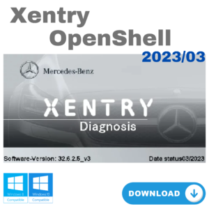 xentry das program 03 2023 xdos latest version for mb star diagnostic