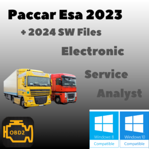 paccar esa 5.6.0 engineering 02.2023 +sw flash files 02/2024 + activation system