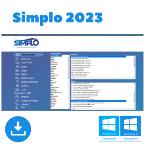 simplo 2023 technical information software latest version in portuguese