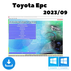 toyota lexus epc 2023/09 electronic parts catalog worlwide regions